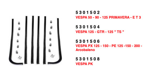 Serie strisce gomma - serie,