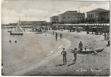 FANO - PESARO - SPIAGGIA - VIAGG. 1956 -43635-