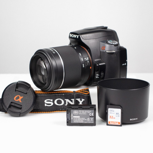 Pacchetto fotocamera reflex