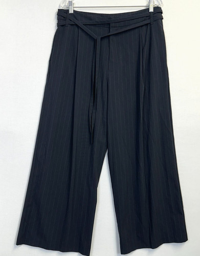 Zara pantalone gessato gamba - gessato,