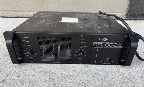Peavey 800x amplificatore - cs-800x,