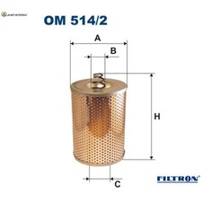 FILTRO OLIO OM 514/2 PER