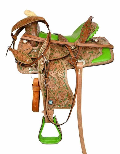 Sella western premium pelle - sella,