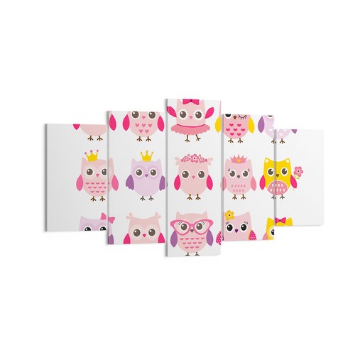 Quadro tela 160x85cm gufo - quadro, su