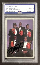Joe Frazier Firmato 1991 Prima