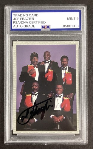 Joe frazier firmato - 1991, prima