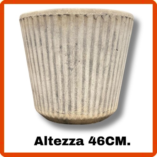 Vaso cemento pietra - in,