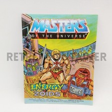 MOTU HE-MAN Mini Comic Minicomic - Energy Zoids (Rotar Twistoid) Damaged