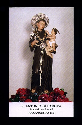 Santino holy card - card"s.antonio, da