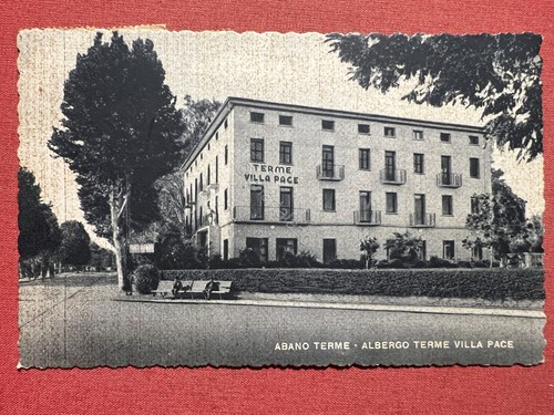 Cartolina abano terme - cartolina,