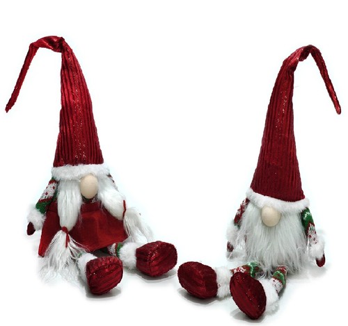 Coppia gnomi babbo natale - gnomi,