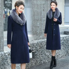 Trench donna vera pelliccia di