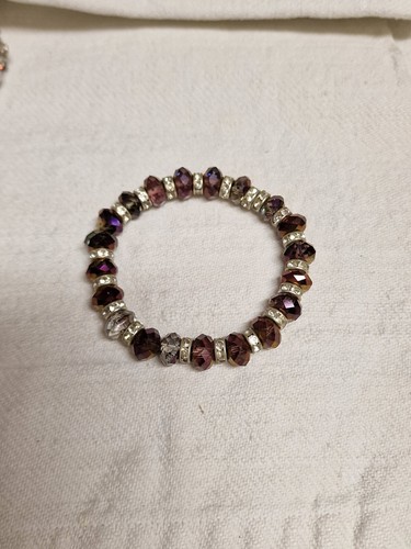Bracciale vintage vetro - bracciale,