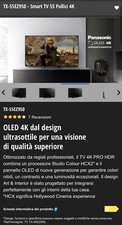 TV Oled 55’ 4K Panasonic