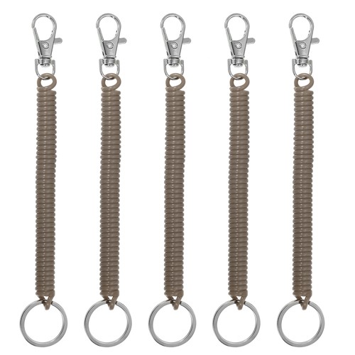 5pz portachiavi molla a - portachiavi,