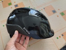 casco bici bicicletta bambino B'Twin Decathlon  53-56 cm 7 8 9 10 11 anni