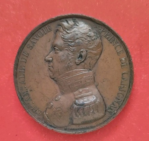 Medaglia luigi xviii - carlo, di