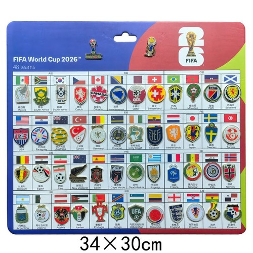 Set distintivo spilla - ⚽,