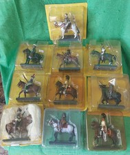 10 SOLDATINI A CAVALLO IN PIOMBO DE AGOSTINI