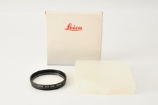 [OTTIME CONDIZIONI nella SCATOLA] Leica E43 Filtro Protezione Uva 13206 Nero dal GIAPPONE