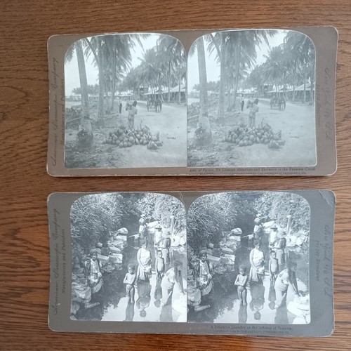 Panama stereoviews by - x,