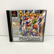 PANDEMONIUM PS1 gioco platinum per console SONY PLAYSTATION 1 + manuale ITALIANO