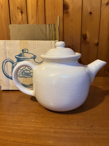 Teiera ceramica bianca - ceramica,
