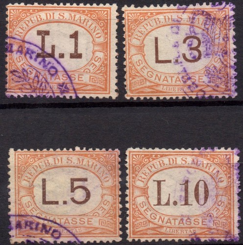 San marino 1925 segnatasse - 1925,