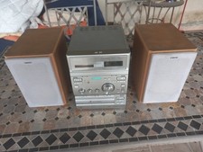 RADIO STEREO GRIGIO MODELLO CMT-CP300 E CASSE IN LEGNO MARCA: SONY