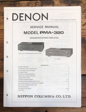 Denon pma 320 - pma-320, amplificatore