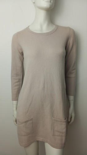 Abito benetton beige lana - benetton,