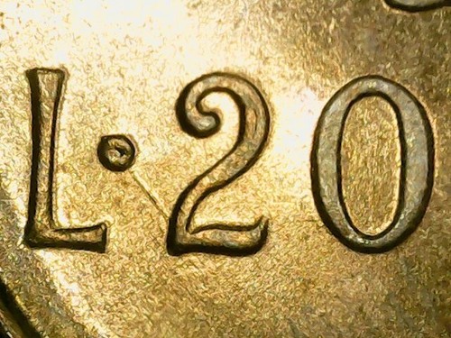 Lire 1976 errore linea in - 20,
