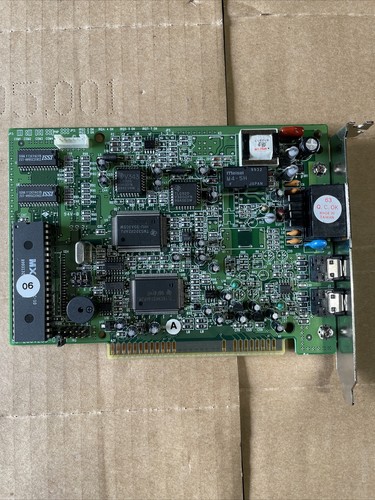 Scheda modem fax dati vintage