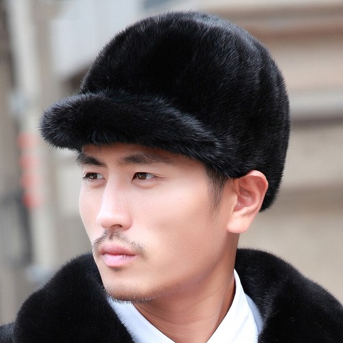Cappelli vera pelliccia di - in,