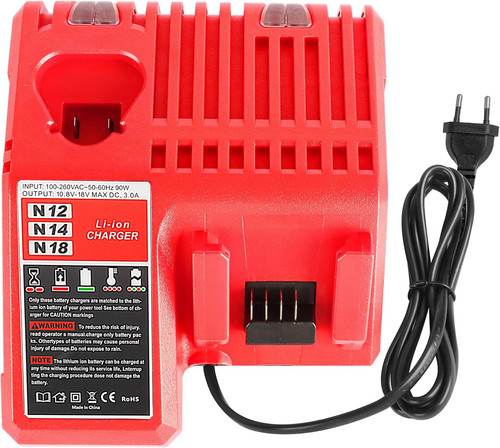 Caricabatterie rapido m12 e - 3a,