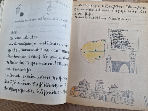 Vecchio quaderno scuola anni - scuola,