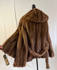 NUOVO Bomber in pelliccia di