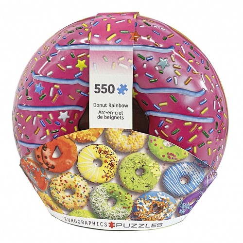 Puzzle donut arcobaleno - puzzle,