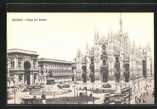 Cartolina Milano, Piazza del
