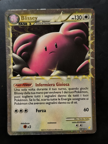 Carta pokemon blissey 106 - pokemon, 106/123