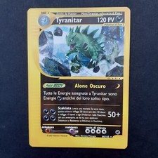 POKEMON 66/165 TYRANITAR CARTA RARA NO HOLO SET EXPEDITION ITALIANO NEAR MINT
