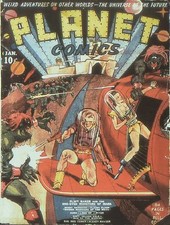 PLANET COMICS GOLDEN AGE