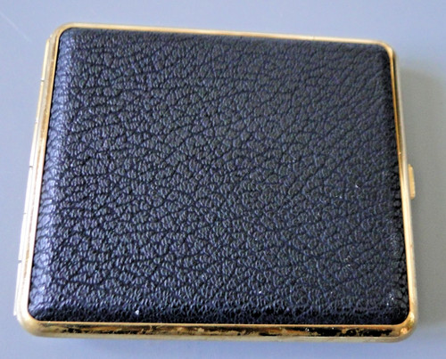 Porta sigarette vintage nero - porta, e