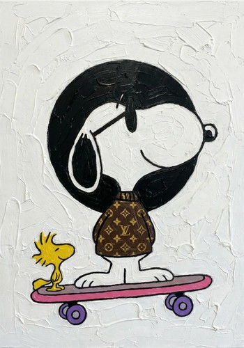 Motivo snoppy woodstock love - snoppy, e