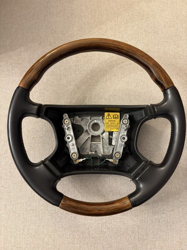 Volante madera cuero jaguar - volante, madera/cuero