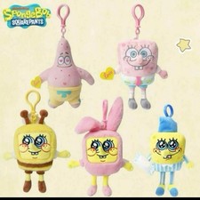 SpongeBob Fluffy Grande Mascotte Portachiavi Ape Pigiama Coniglio