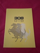 Ferrari 308 Gtb Brochure