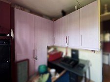 Armadio a ponte angolare - inclusa scrivania