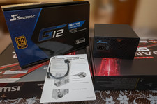 Alimentatore Seasonic G12 GC 80 PLUS Gold 750 Watt Nero