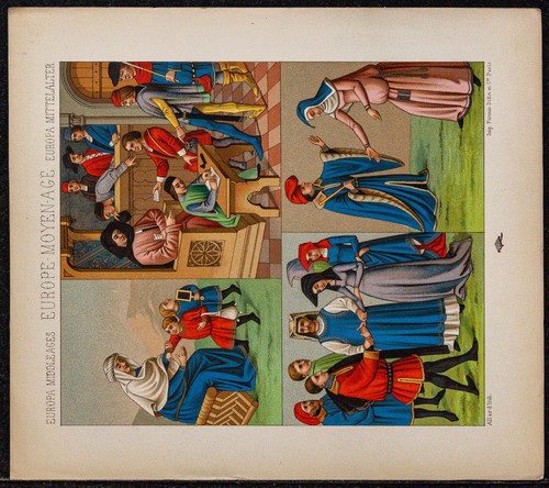 1890 court costume civile - 1890,